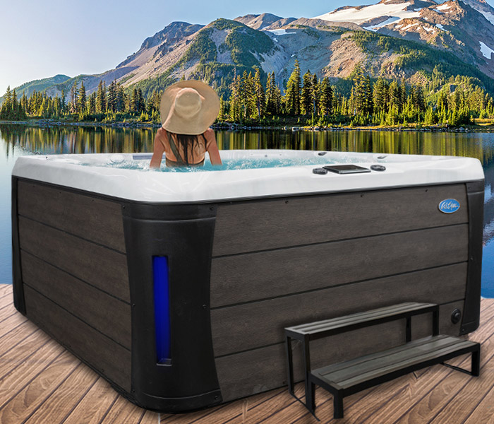 Calspas hot tub being used in a family setting - hot tubs spas for sale Mumbai